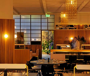 The hotel’s in-house restaurant. Expect modern English fare and experimental cocktails.