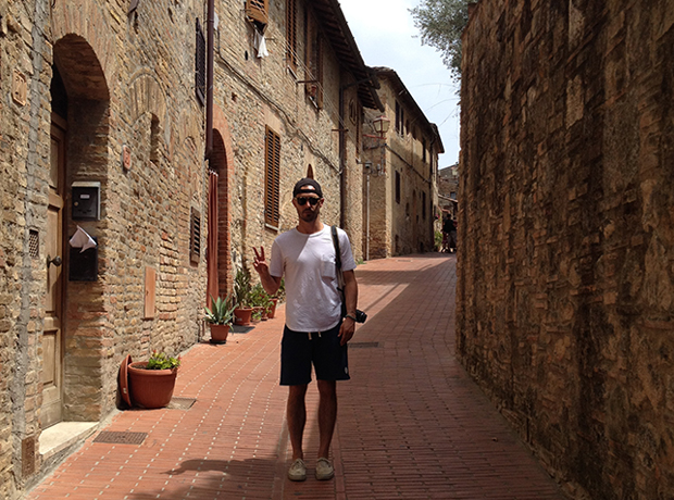 Villa Lena Being touristy in San Gimignano.