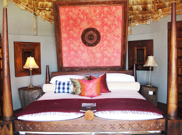 Ngorongoro Crater Lodge The bedroom. How much ooh-la-la can you handle? 