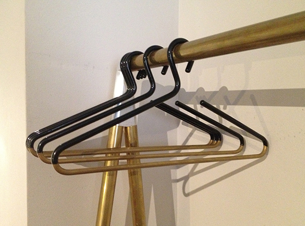 The Story Hotel The brass hangers and clothes rail in my room were a particularly nice detail. Brass is for sure the metal of the moment.