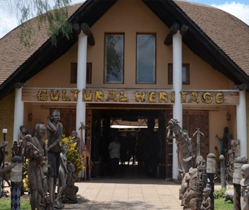 You'll likely pass by if you travel through arusha. full of local crafts, tanzanite and art.