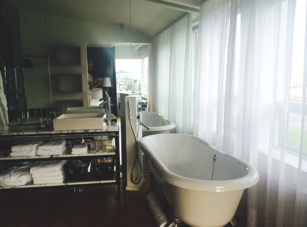 101 Hotel Reykjavic Lovely bath time here.