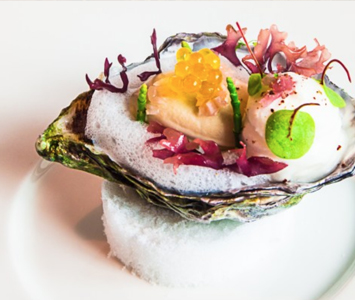 This Michelin-starred restaurant is located next door to the hotel.