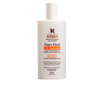 Super Fluid UV Defense SPF 50+ Kiehl’s Sunscreen
