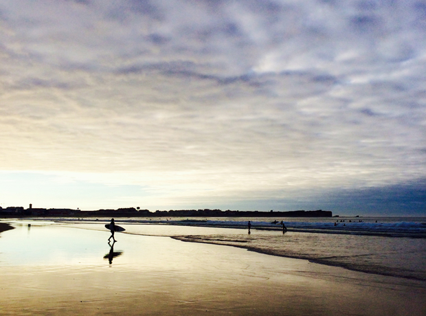 Surfers Lodge Peniche Sunset surf.