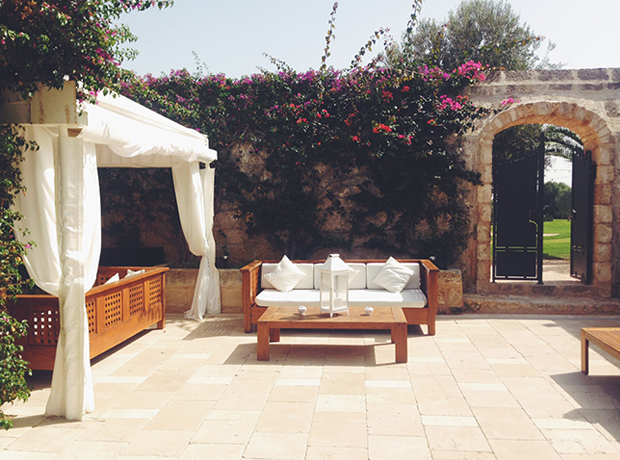 Masseria Torre Maizza The bar area.