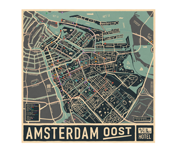 Cycle around and swing by the cafes, galleries and hangouts of East Amsterdam