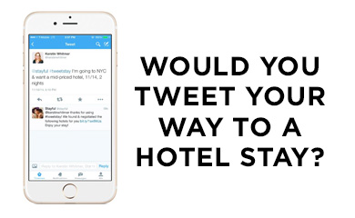 New mobile travel service TweetStay is banking on it. Read about it on Yahoo. (photo: Stayful) 