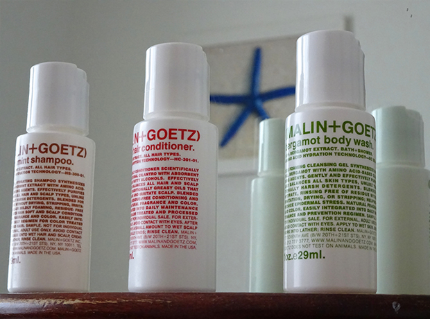 Casa Morada In-room amenities by Malin + Goetz.
