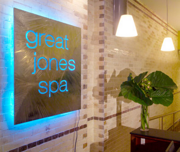 After a workout at Crunch, head over to this aqua oasis for some R&R at the end of your day…they're open until 10pm.