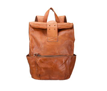 A reliable leather backpack