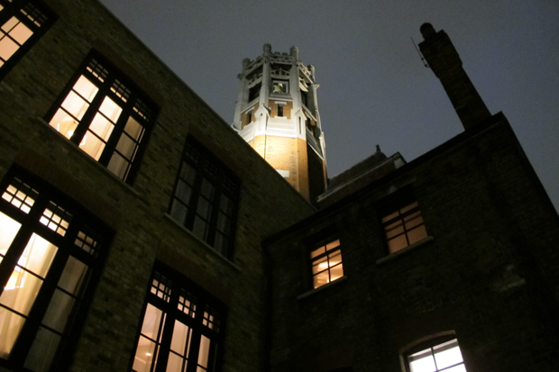 Chiltern Firehouse The tower from my terrace.