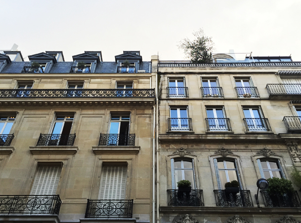 Hotel Marignan Marignan's neighbors. So maybe I am a bit of a peeping tom...but I just can't get enough of the Parisian architecture. 