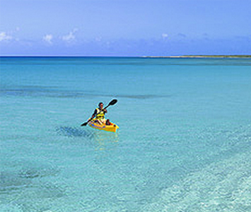 For snorkeling and hobie cat sailing