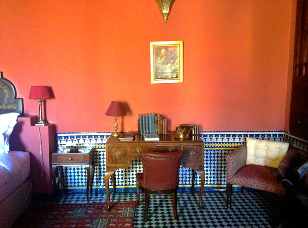 Riad Le Calife A desk that begs you to sit each night and pretend you're Hemingway traveling North Africa and writing a brilliant novel (I did just that, emphasis on pretend).