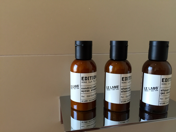 The New York Edition  Another great collaboration: Edition x Le Labo.
