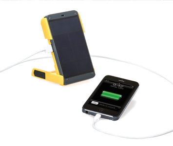 Solar power USB charger