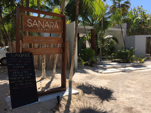 Sanará The open-air entryway sets the tone when you first walk in. 
