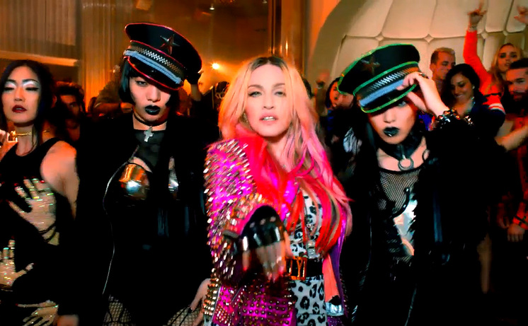 When Madonna Calls, The Standard Answers...and lets her take up their top three floors to film her latest video. 