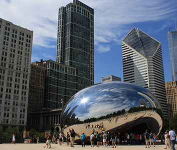 Head to Millennium Park