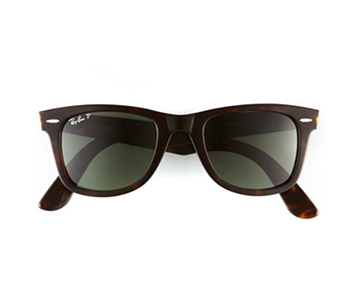Black Ray Ban Wayfarer sunglasses