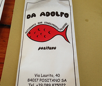 Lunch at Da Adolfo