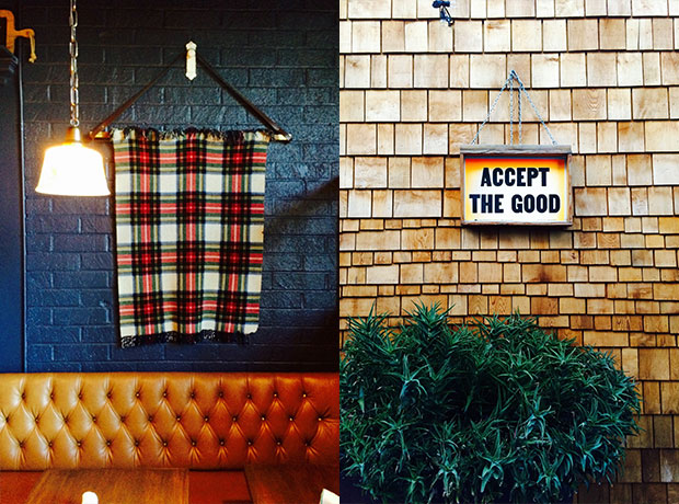 Farmer’s Daughter Restaurant accents. Accept the good.