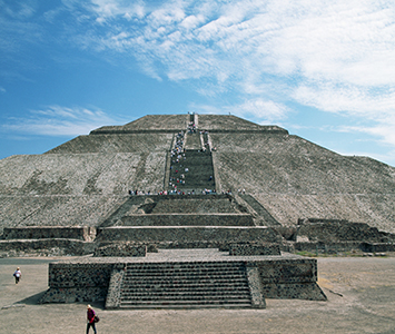 The Pyramids in Teotihuacan