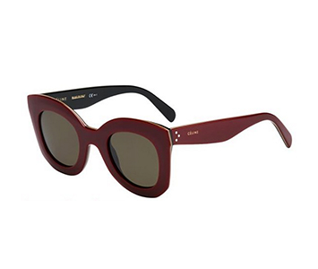 Celine Marta sunglasses in burgundy