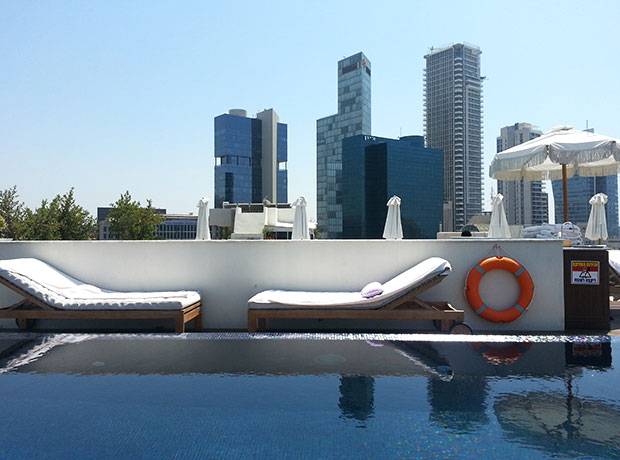 The Norman The rooftop pool is a highlight, with views of the sea and the skyline of downtown Tel Aviv.
