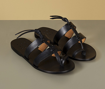 Trademark sandals