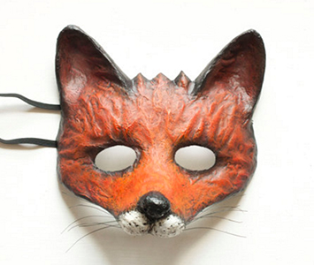 Painted Fox mask
