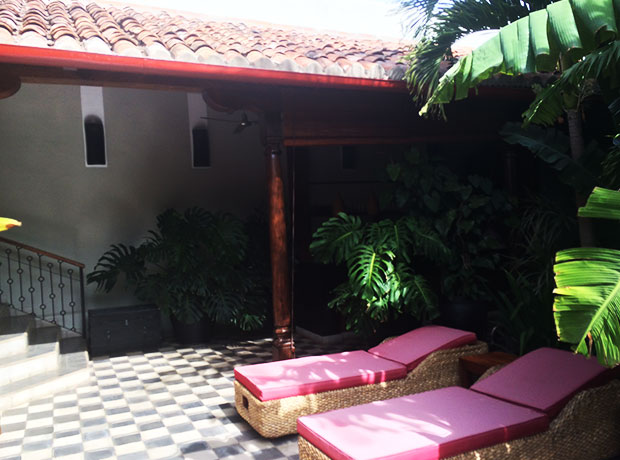 Bubu Hotel Poolside lounges.