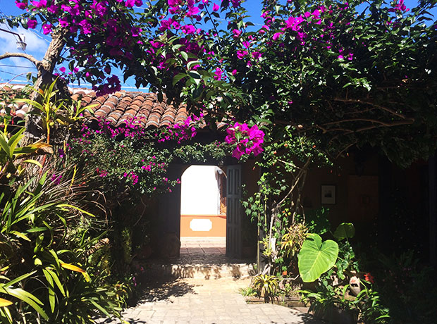 Guayaba Inn The property is ensconced in small but beautiful flowering gardens.