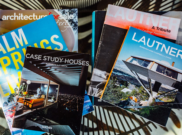 Hotel Lautner Amazing reading material on John Lautner as well as the surrounding Palm Springs area. 
