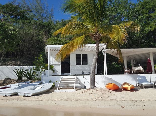 The Inn at English Harbour The water sports shed with free rentals for snorkeling and kayaking.  