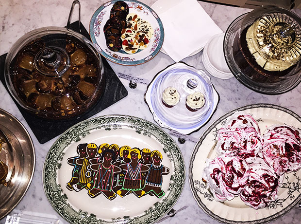 The Ampersand hotel Spread of homemade cookies, biscuits and cakes for the afternoon tea service is a must.
