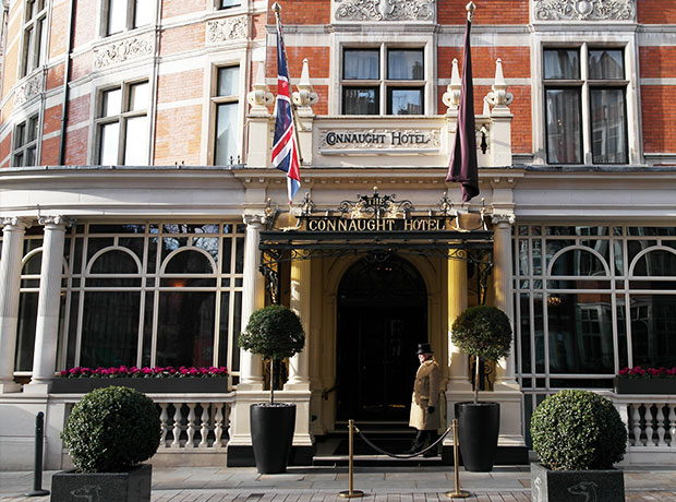 The Connaught Such a grand and welcoming entrance.