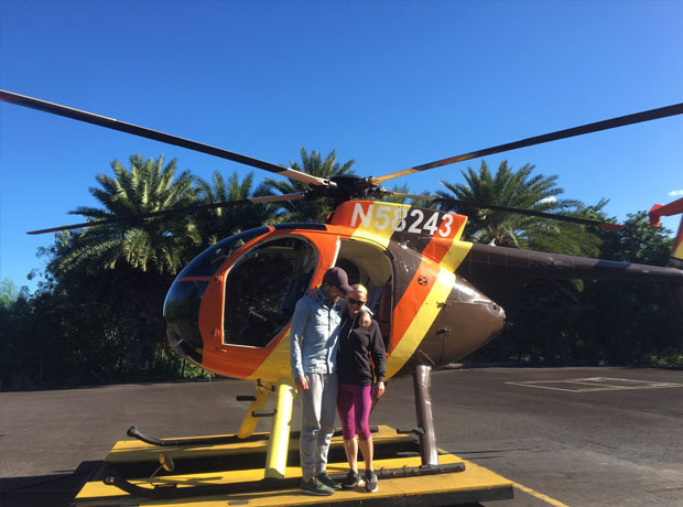 Turtle Bay Resort Yes that's the Magnum P.I. helicopter. Yes it takes off for daily tours right from the hotel. An aerial adventure over Oahu's breathtaking landscape is a must. In a 45 minute tour we saw everything from the mega waves at Pipeline to astounding waterfalls and the Pearl Harbor Memorial. 