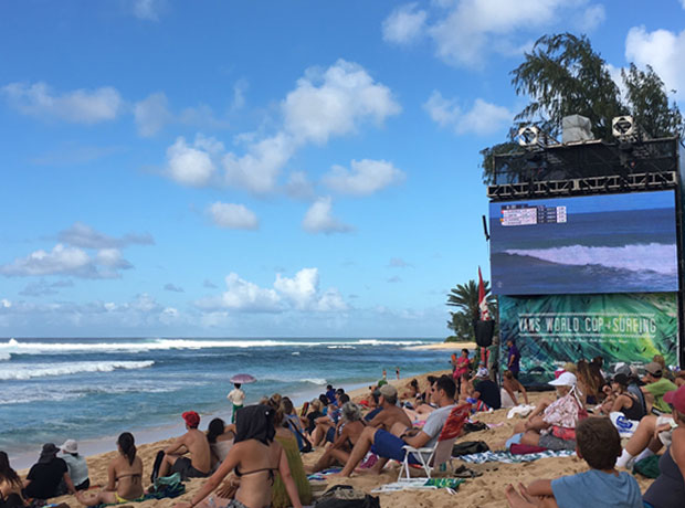 Turtle Bay Resort Checking out some of the world's top pro surfers at the Vans World Cup on Sunset Beach. Most of the legendary North Shore surf spots are a short drive from the hotel. 