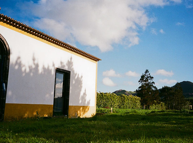 Pico do Refúgio A perfect reflection against the 18th century edifice at the basin of the property.