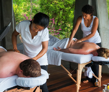 Get a relaxing massage at sunset on your private deck to cap off an action-filled day.