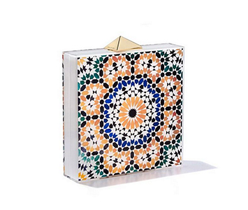 For the ladies, a Moroccan-inspired BLACKSEA minaudiere