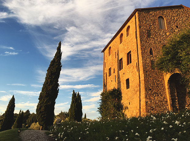 Castello di Vicarello Next level golden hour. 