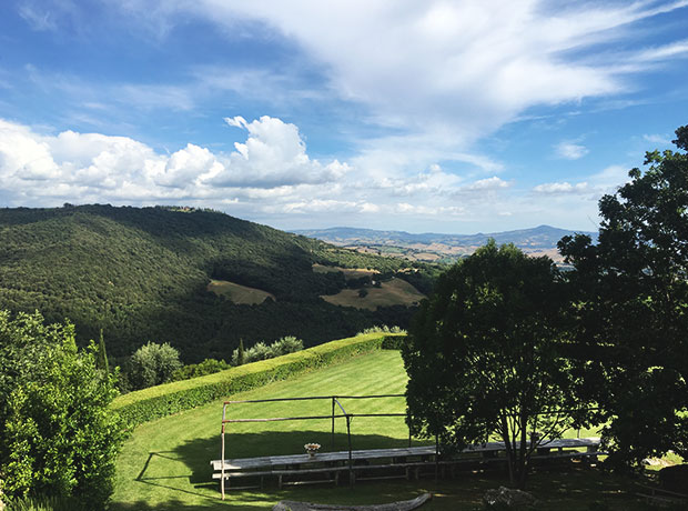 Castello di Vicarello The view from my room. 