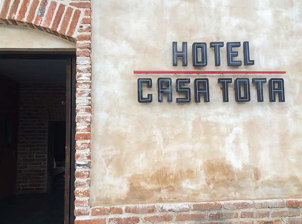 HOTEL CASA TOTA Original building features from the 1950s still present in the renovation