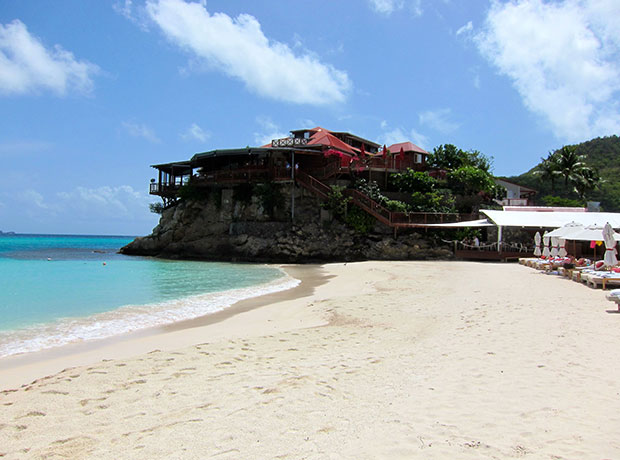 Eden Rock The iconic rock of the hotel that houses that Jean Georges 'On The Rocks' restaurant...don't miss it for a mid-blowing gastronomic experience.