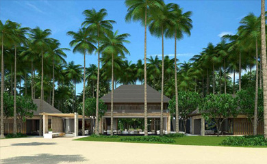 Architectural Digest offers a sneak peek inside Leonardo Dicaprio's luxurious island turned eco resort in Belize.