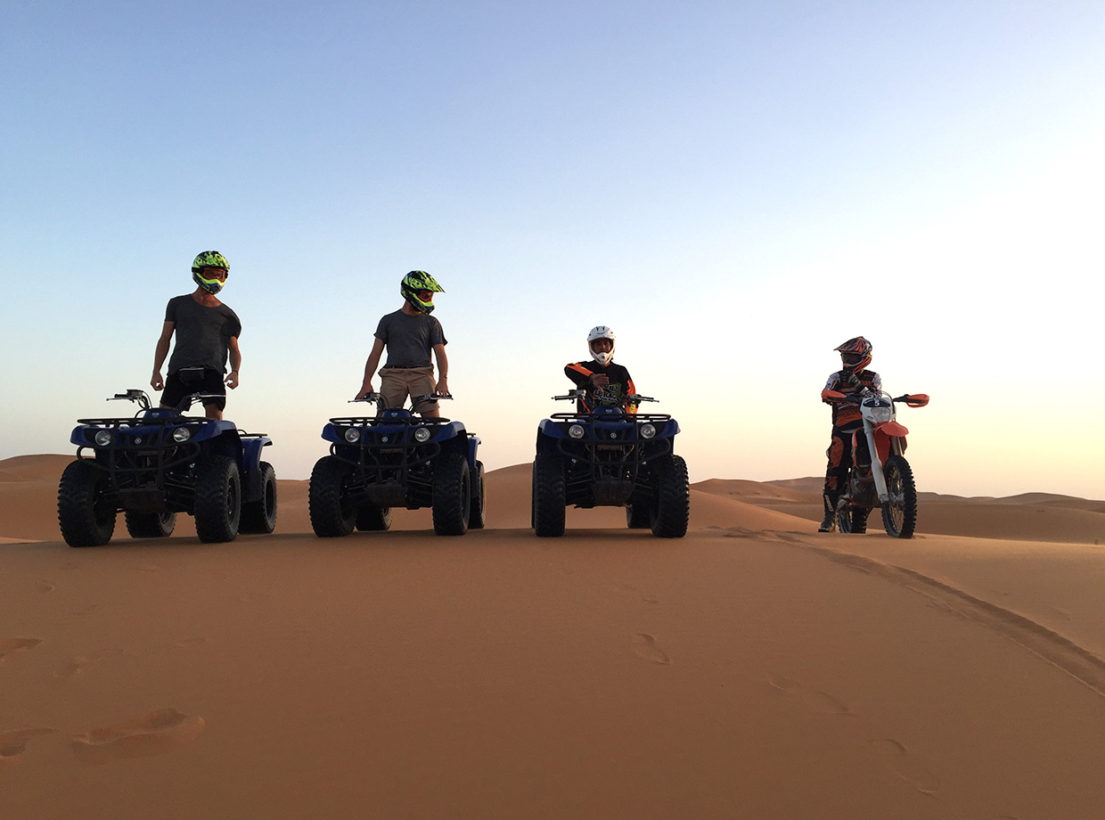 Kam Kam Dunes Quad vibes in the desert.