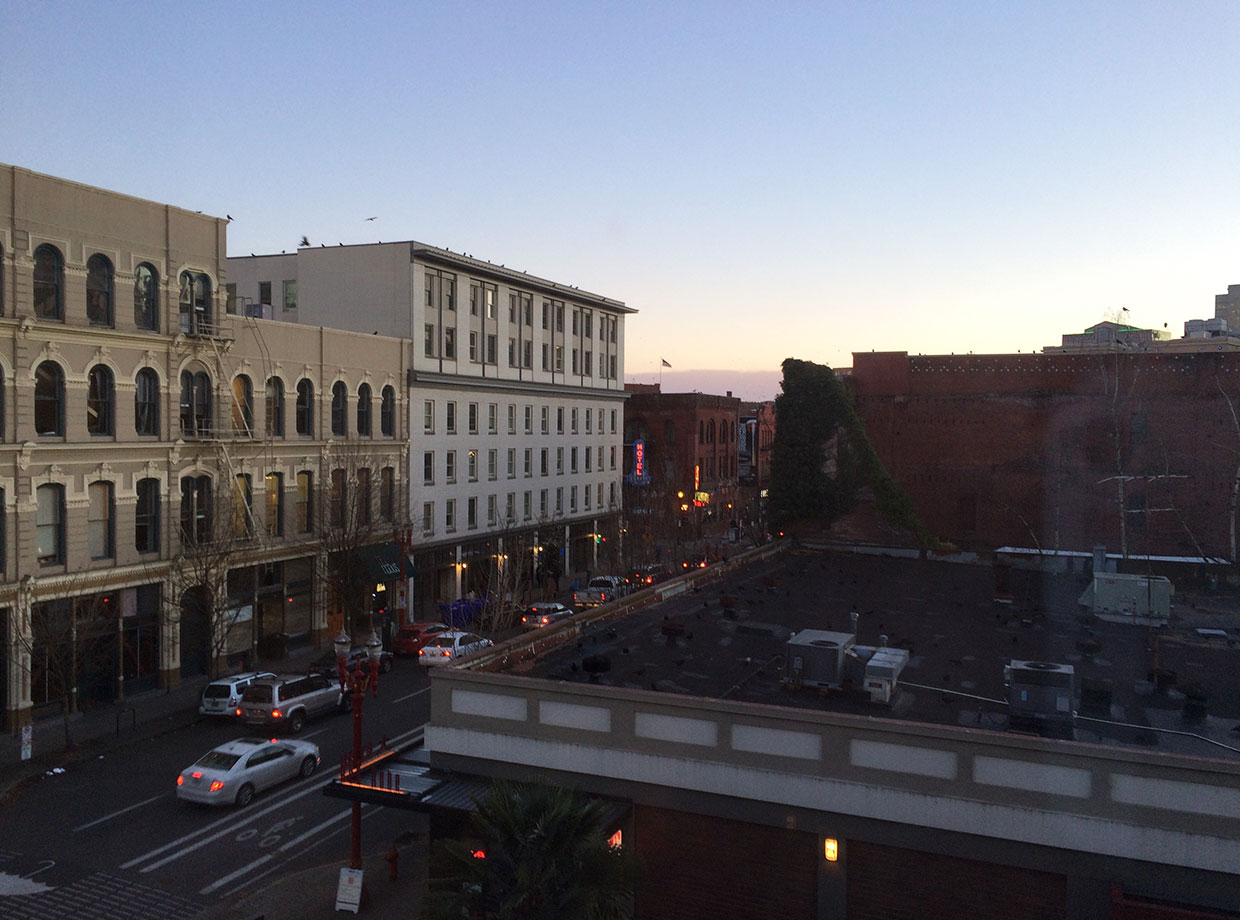 The Society Hotel Room with a view.